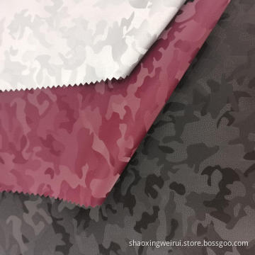 Camouflage Pattern PU Synthetic Leather